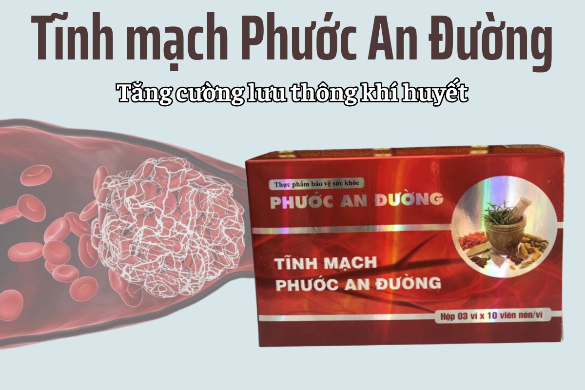 Tĩnh mạch Phước An Đường tăng cường lưu thông khí huyết
