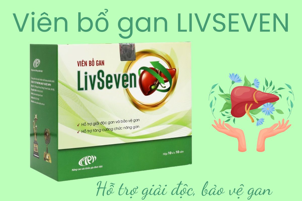 Viên Bổ Gan LIVSEVEN 10 Viên Bổ Gan LIVSEVEN