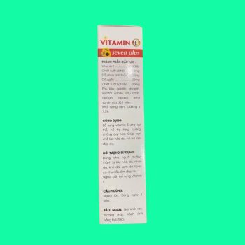Vitamin E Seven Plus