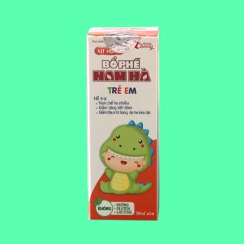 Xịt Họng Bổ Phế Nam Hà Trẻ Em