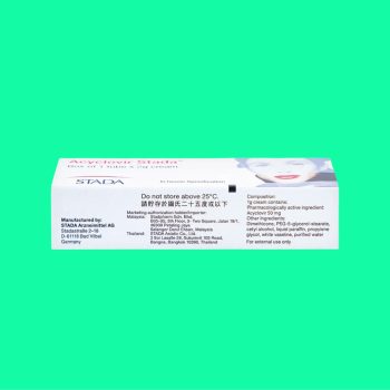Acyclovir Stada Cream 2g
