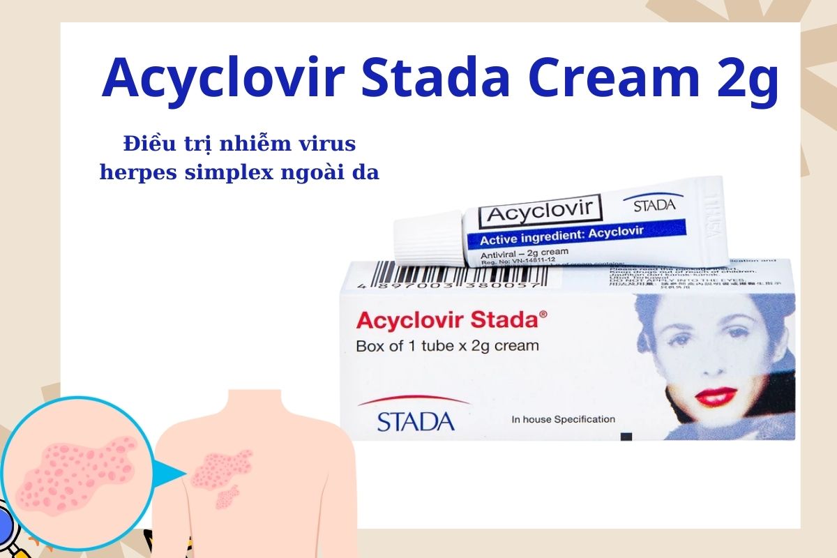 Acyclovir Stada Cream 2g