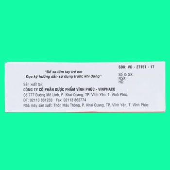 Adrenalin 1mg/1ml Vinphaco