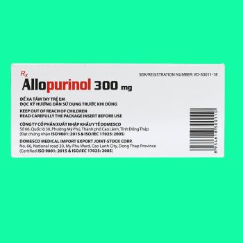 Allopurinol 300mg Domesco