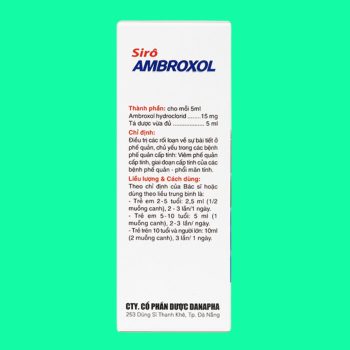 Ambroxol Danapha