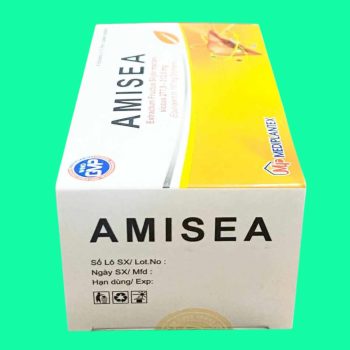Thuốc Amisea 167mg Mediplantex có tác dụng hỗ trợ điều trị viêm gan mạn, xơ gan