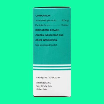 Aspirin pH8 Mekophar