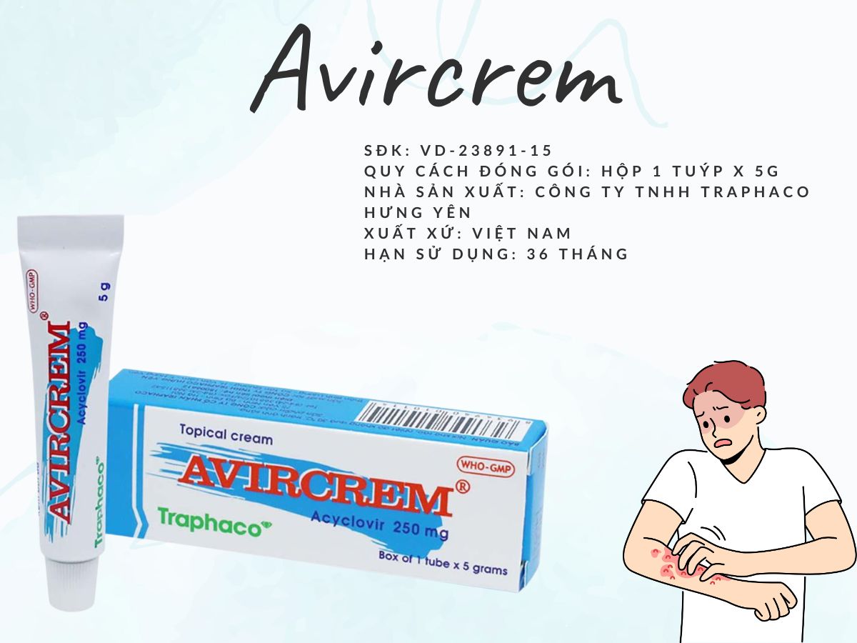 Avircrem 12 Thông tin sản phẩm Avircrem