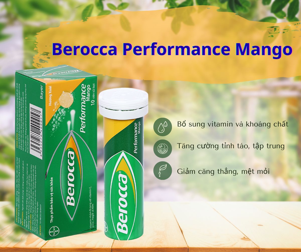 Berocca Performance Mango 9 Berocca Performance Mango