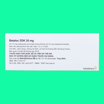 Betaloc Zok 25mg