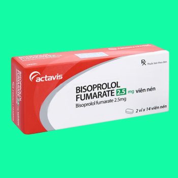 Bisoprolol Fumarate 2.5mg Actavis