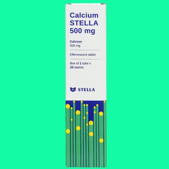 Viên sủi Calcium Stella 500mg có tác dụng phòng và điều trị thiếu hụt calci