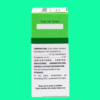 Ciprofloxacin 0.3% Bidiphar