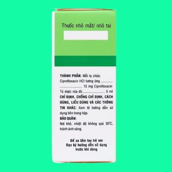 Ciprofloxacin 0.3% Bidiphar