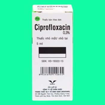 Ciprofloxacin 0.3% Bidiphar