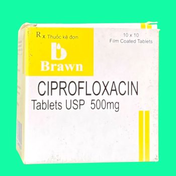 Ciprofloxacin 500 Brawn