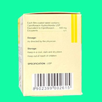 Ciprofloxacin 500 Brawn