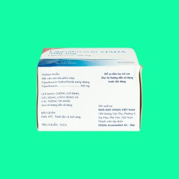 Ciprofloxacin Stada 500mg