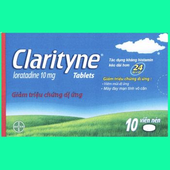 Thuốc Clarityne MSD có tác dụng giảm các triệu chứng viêm mũi dị ứng