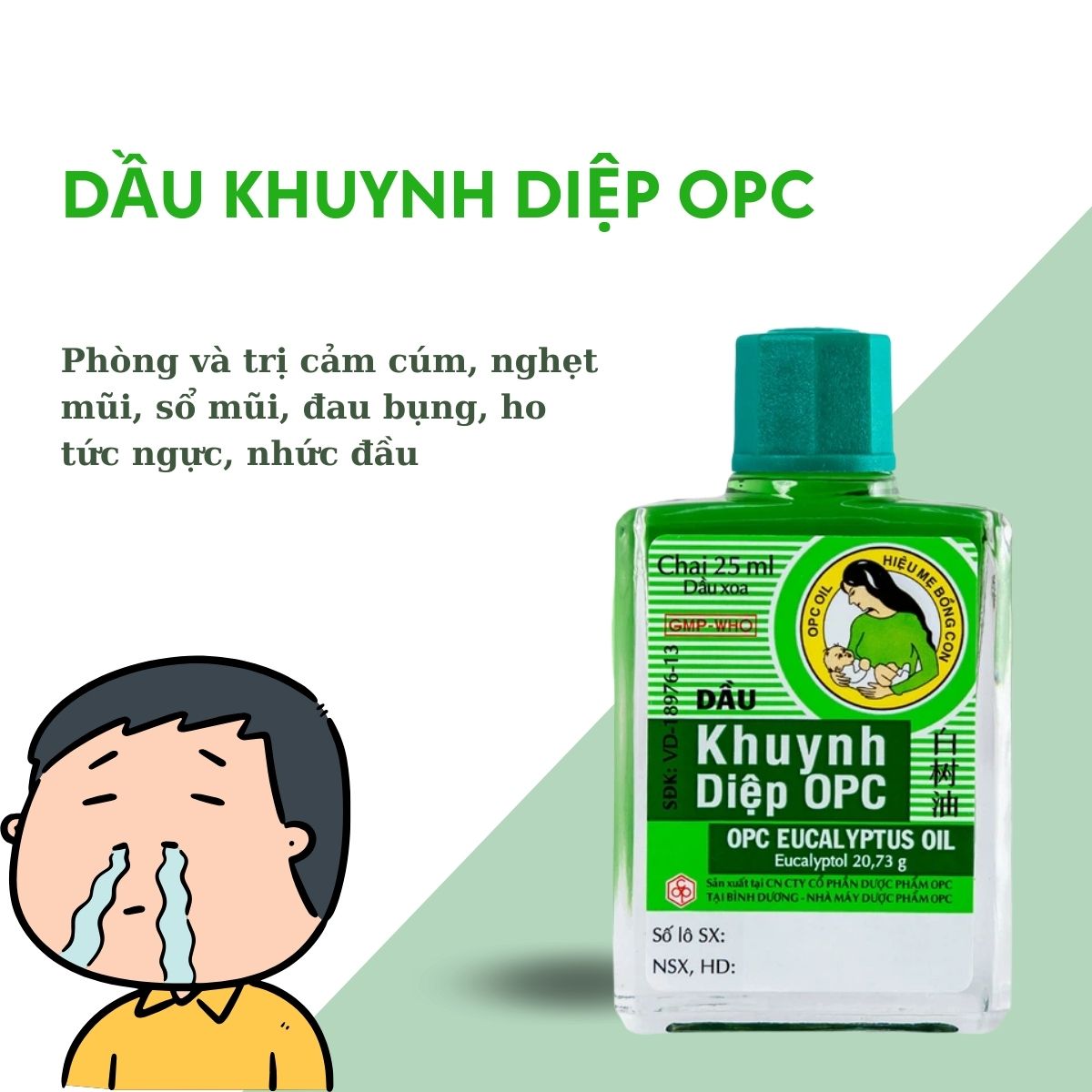 Dầu Khuynh Diệp OPC