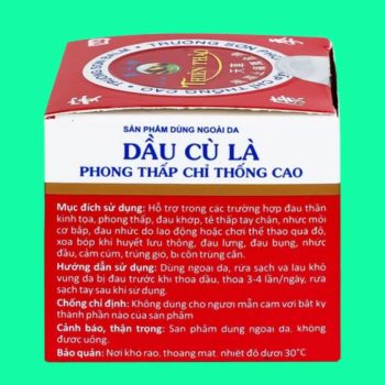 Dầu cù là Thiên Thảo Trường Sơn
