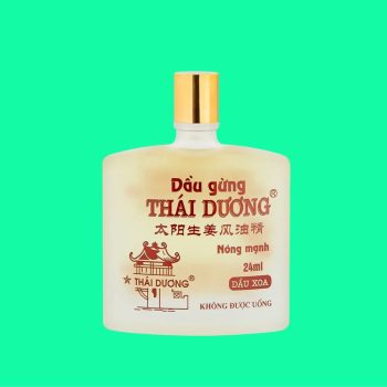 Dầu gừng Thái Dương 24ml