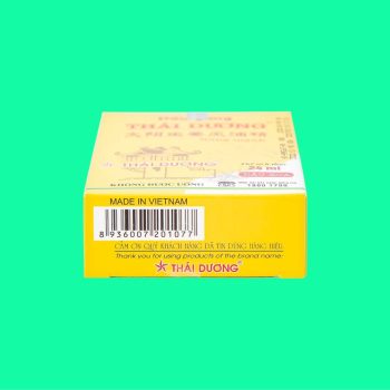 Dầu gừng Thái Dương 24ml