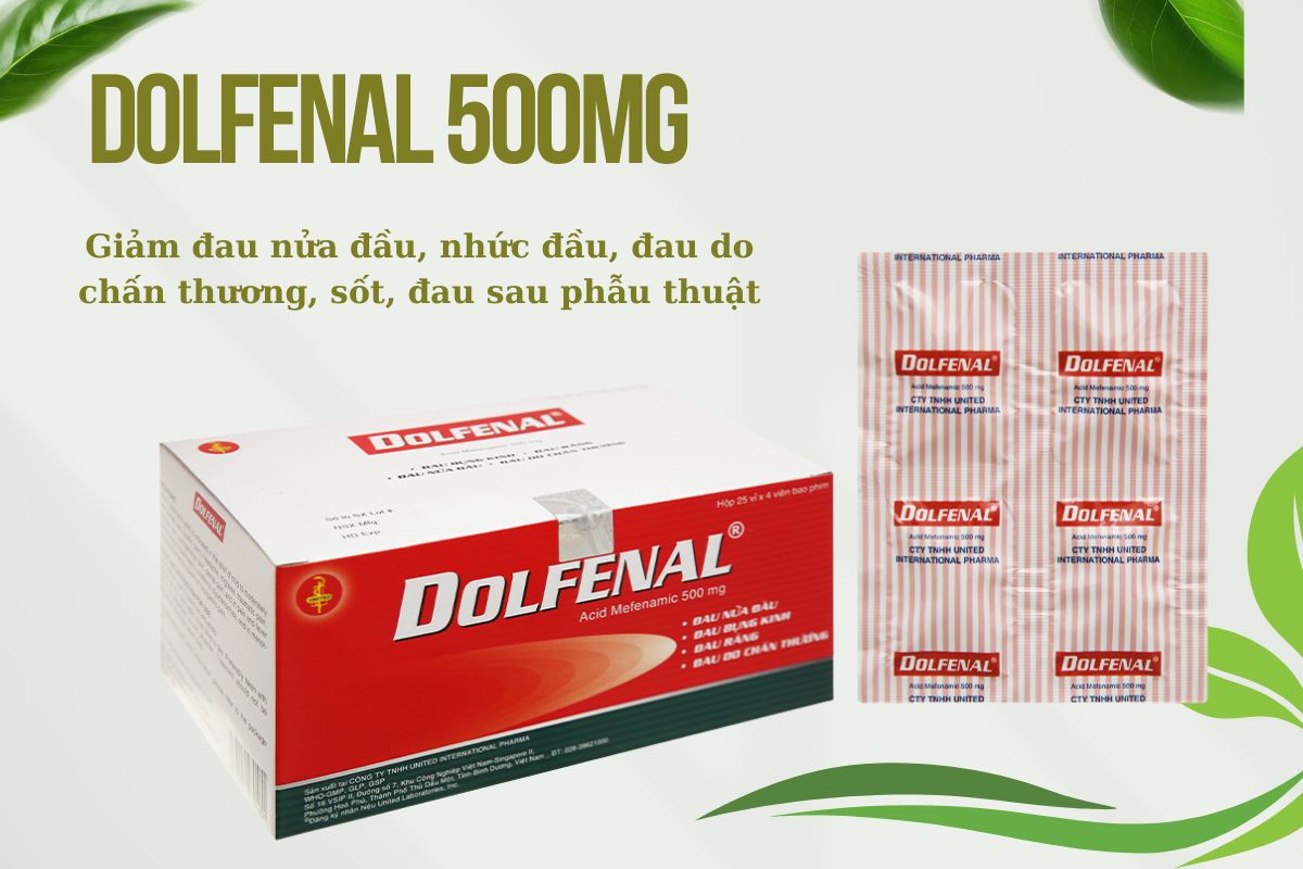 Dolfenal 500mg 10 Dolfenal 500mg