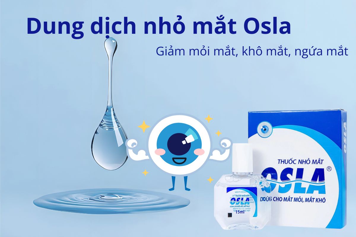 Dung dịch nhỏ mắt Osla