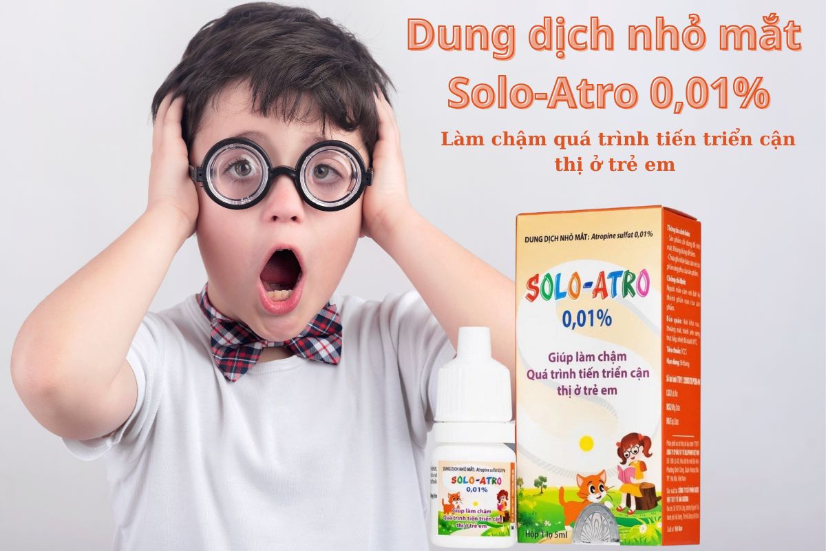 Dung dịch nhỏ mắt Solo-Atro 0,01%