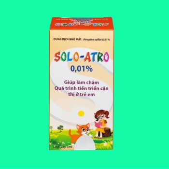 Dung dịch nhỏ mắt Solo-Atro 0,01%