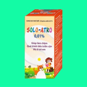 Dung dịch nhỏ mắt Solo-Atro 0,01%