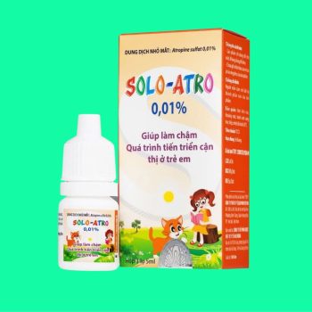 Dung dịch nhỏ mắt Solo-Atro 0,01%