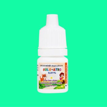 Dung dịch nhỏ mắt Solo-Atro 0,01%