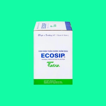 Cao dán thảo dược giảm đau Ecosip