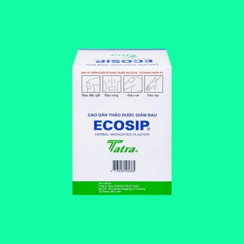 Cao dán thảo dược giảm đau Ecosip