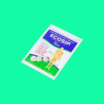 Cao dán thảo dược giảm đau Ecosip