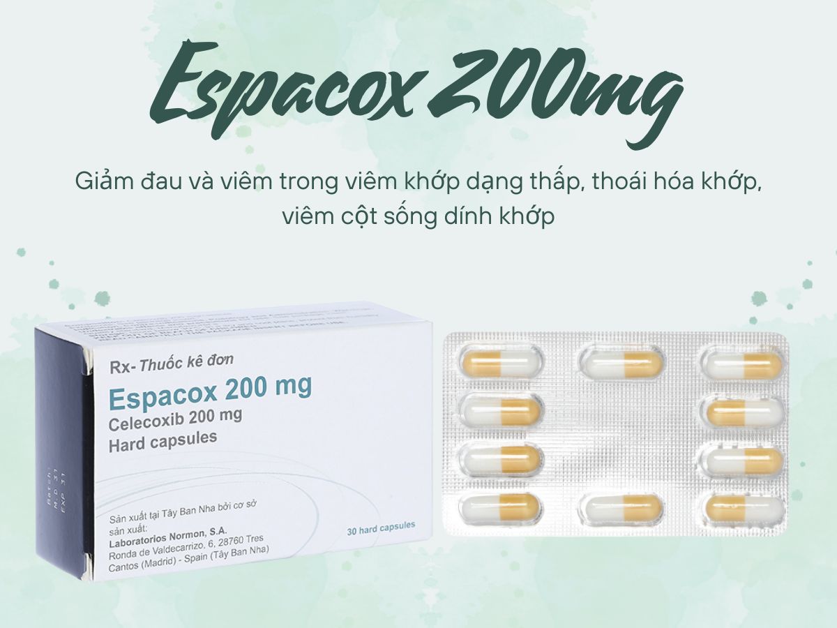 Espacox 200mg 12 Espacox 200mg Espacox 200mg