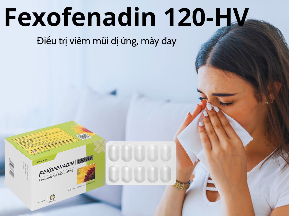 Fexofenadin 120-HV 16 Fexofenadin 120-HV