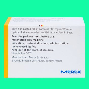 Glucophage 500mg