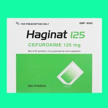 Thuốc Haginat 125 DHG có tác dụng điều trị các nhiễm khuẩn nhạy cảm