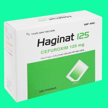 Thuốc Haginat 125 DHG có tác dụng điều trị các nhiễm khuẩn nhạy cảm