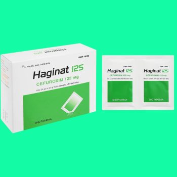 Thuốc Haginat 125 DHG có tác dụng điều trị các nhiễm khuẩn nhạy cảm