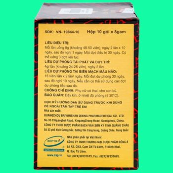 Hoa Đà Tái Tạo Hoàn Huatuo Zaizao Pills có tác dụng hỗ trợ cho người bị tai biến mạch máu não