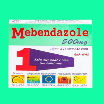 Mebendazole 500mg Mekophar