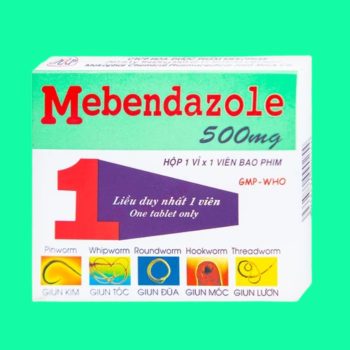 Mebendazole 500mg Mekophar