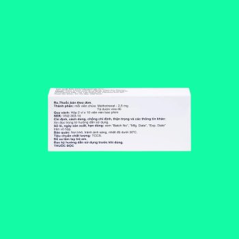 Methotrexate Belmed 2.5mg