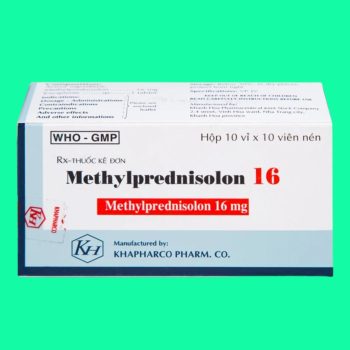 Methylprednisolon 16 Khapharco