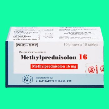 Methylprednisolon 16 Khapharco