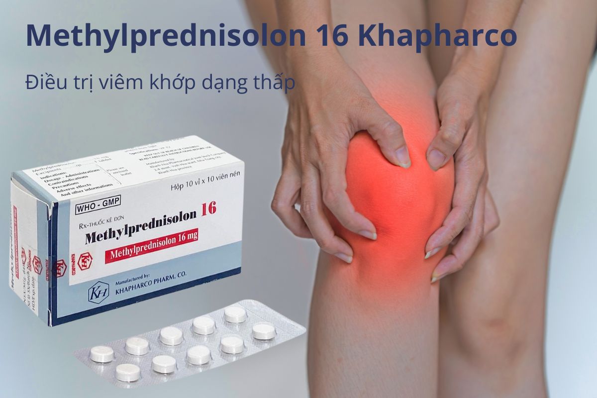 Methylprednisolon 16 Khapharco 